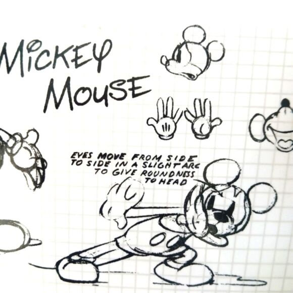 DISNEY x ZRIKE Sketch Book Collection Loaf Pan Mickey Mouse 9 1/8" x 5" NEW - Picture 5 of 10